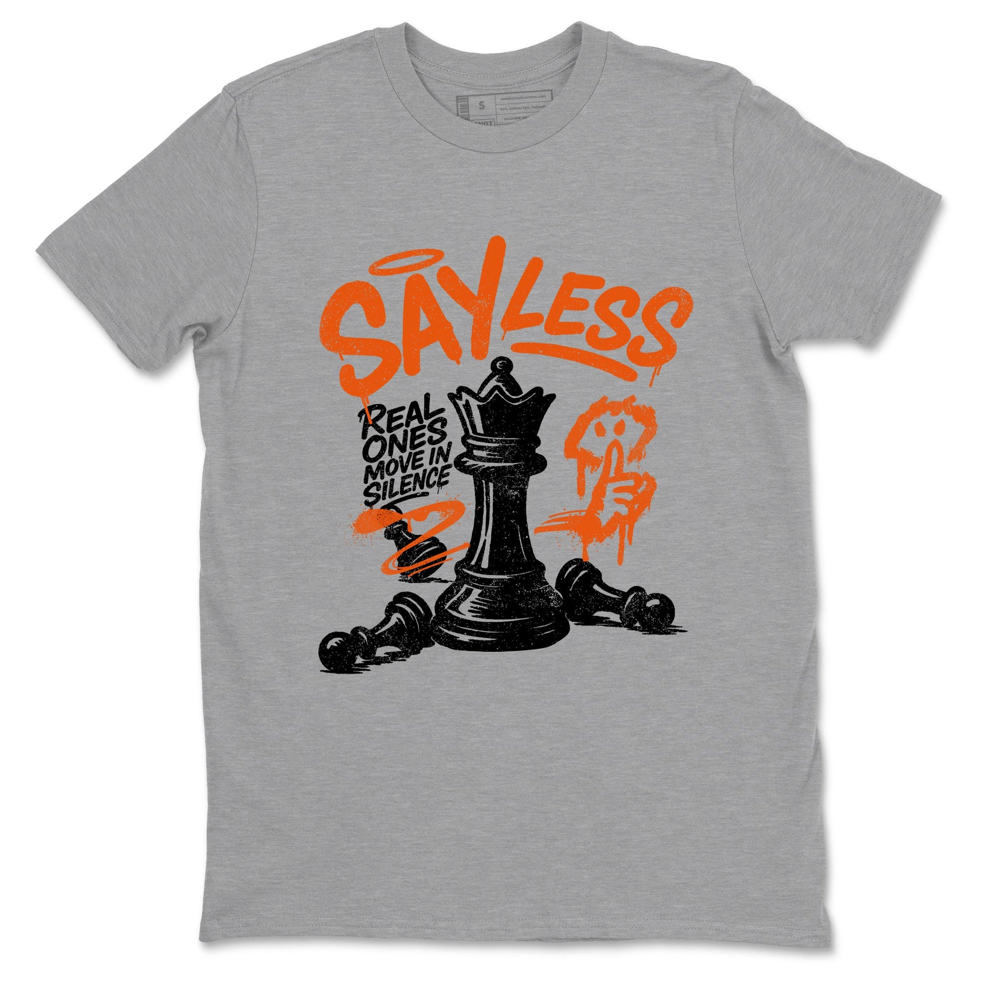 Sneaker match tees – Sneaker Tees To Match Air Jordan 1 Shattered Backboard Shoes – Say Less Tee Heather Grey 2