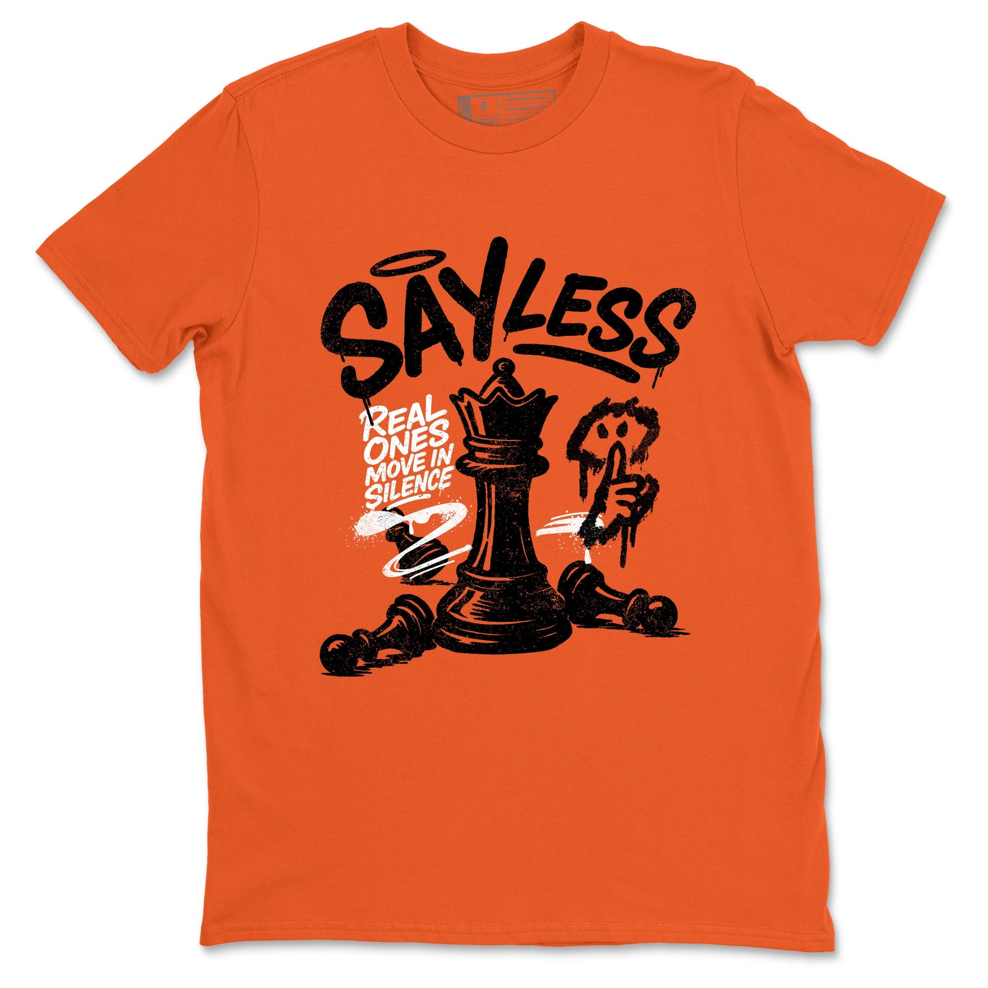 Sneaker match tees – Sneaker Tees To Match Air Jordan 1 Shattered Backboard Shoes – Say Less Tee Orange 2
