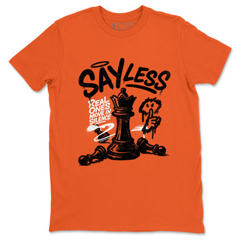 Sneaker match tees – Sneaker Tees To Match Air Jordan 1 Shattered Backboard Shoes – Say Less Tee Orange 2