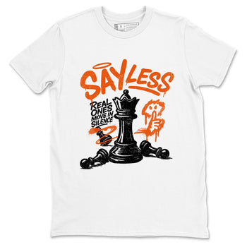 Sneaker match tees – Sneaker Tees To Match Air Jordan 1 Shattered Backboard Shoes – Say Less Tee White 2