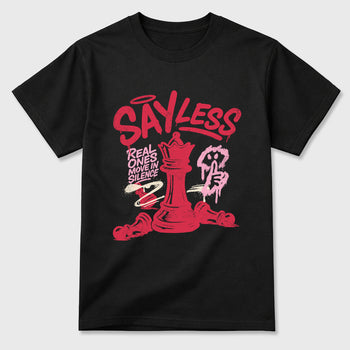 Perfect Sneakerhead Fashion Outfits – Sneaker Tees To Match Air Jordan 1 Low OG x Travis Scott Tropical Pink Shoes – Say Less Graphic Tee Black 2