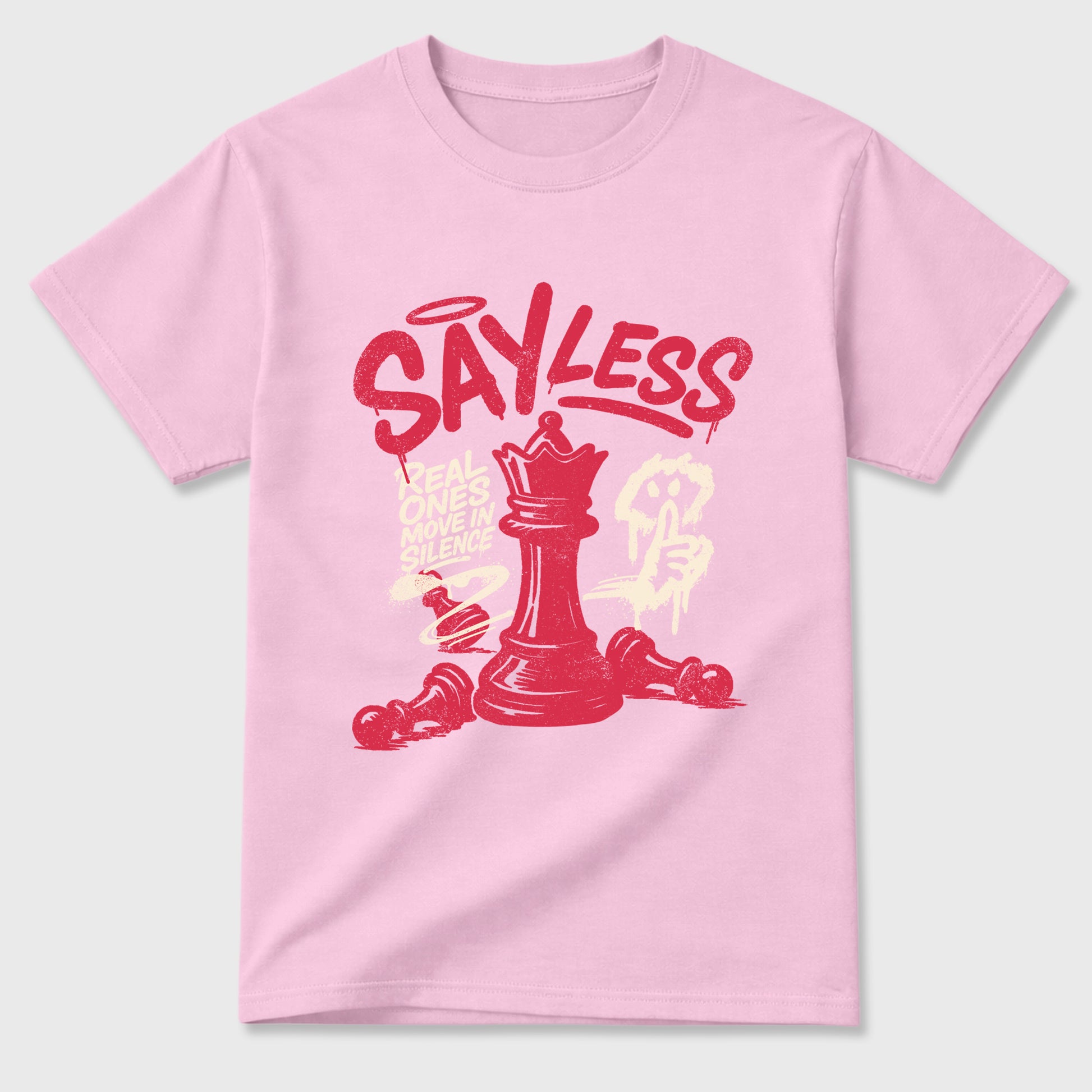 Perfect Sneakerhead Fashion Outfits – Sneaker Tees To Match Air Jordan 1 Low OG x Travis Scott Tropical Pink Shoes – Say Less Graphic Tee Pink 2