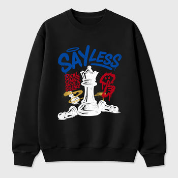 Sneaker match tees – Sneaker Tees To Match Air Jordan 1 Union x Fragment Shoes – Say Less Tee Black 2