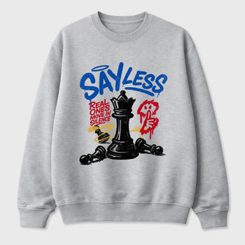 Sneaker match tees – Sneaker Tees To Match Air Jordan 1 Union x Fragment Shoes – Say Less Tee Heather Grey 2