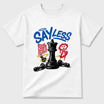 Sneaker match tees – Sneaker Tees To Match Air Jordan 1 Union x Fragment Shoes – Say Less Tee White 2
