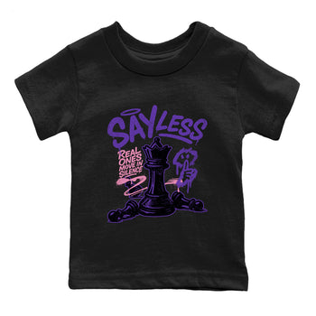 Sneaker match tees – Sneaker Tees To Match Air Jordan 11 Canyon Purple Shoes – Say Less Kids T-Shirt Black 2