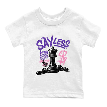 Sneaker match tees – Sneaker Tees To Match Air Jordan 11 Canyon Purple Shoes – Say Less Kids T-Shirt White 2