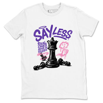 Sneaker match tees – Sneaker Tees To Match Air Jordan 11 Canyon Purple Shoes – Say Less Tee White 2