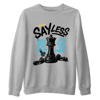 Sneaker Threads – Sneaker Tees To Match Air Jordan 11 Retro Gamma – Say Less Graphic Tee Heather Grey 2. Perfect for Jordan releases 2025 colorways.