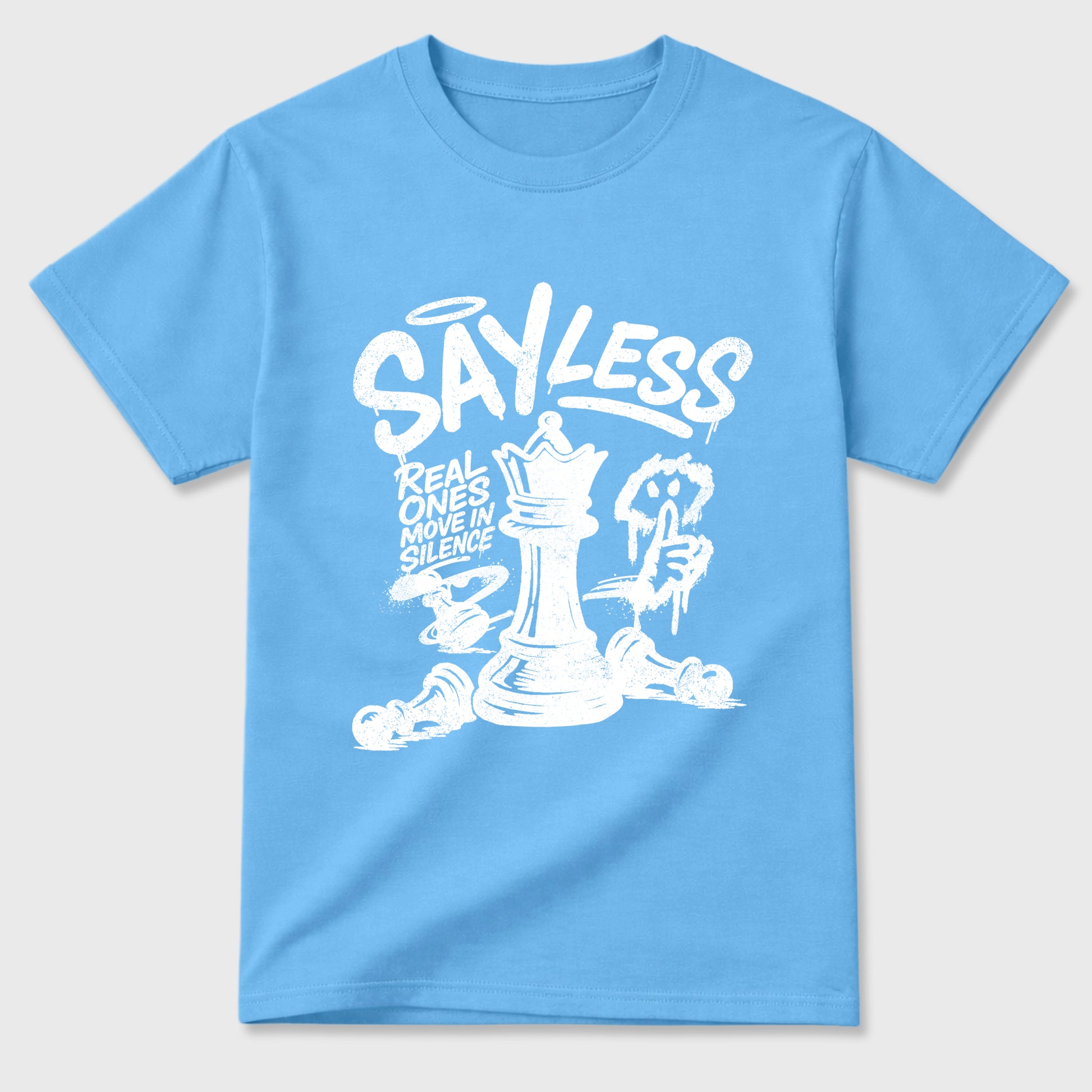 Sneaker match tees – Sneaker Tees To Match Air Jordan 11 University Blue Shoes – Say Less Tee Carolina Blue 2
