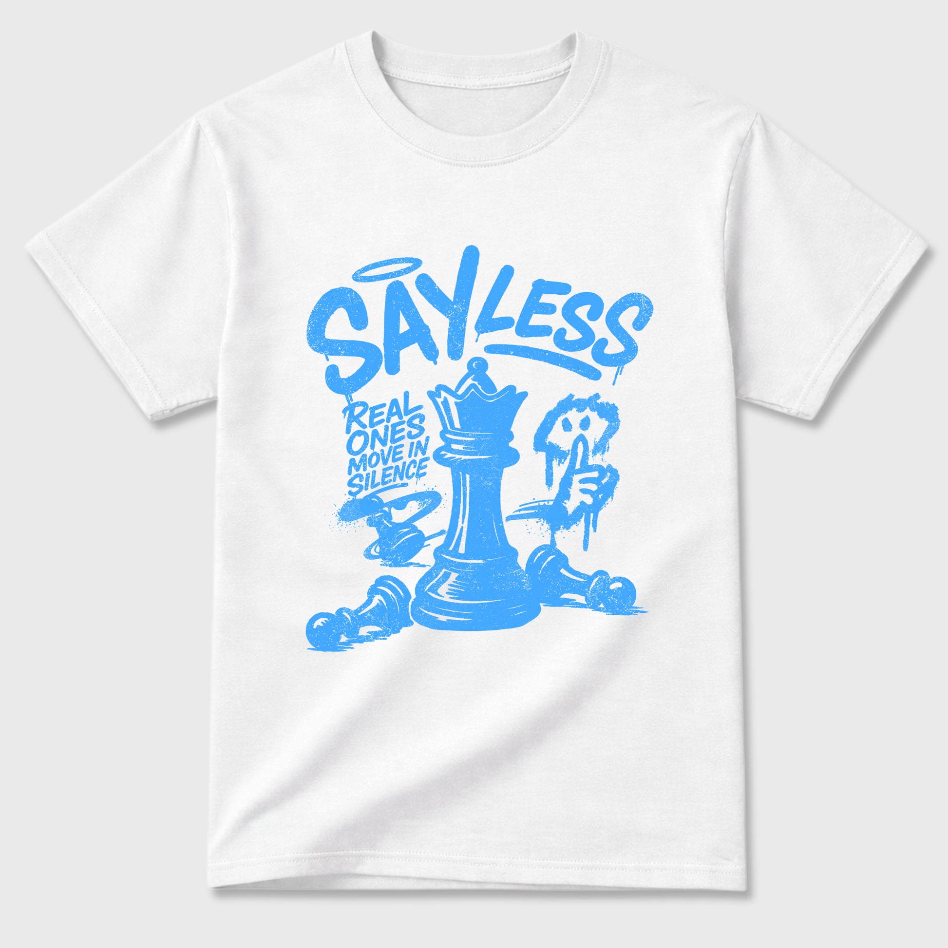 Sneaker match tees – Sneaker Tees To Match Air Jordan 11 University Blue Shoes – Say Less Tee White 2