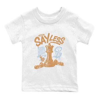 Sneaker match tees – Sneaker Tees To Match Air Jordan 3 Champagne and Oysters Shoes – Say Less Kids T-Shirt White 2