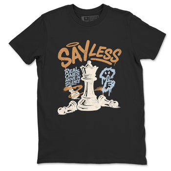 Sneaker match tees – Sneaker Tees To Match Air Jordan 3 Champagne and Oysters Shoes – Say Less Tee Black 2