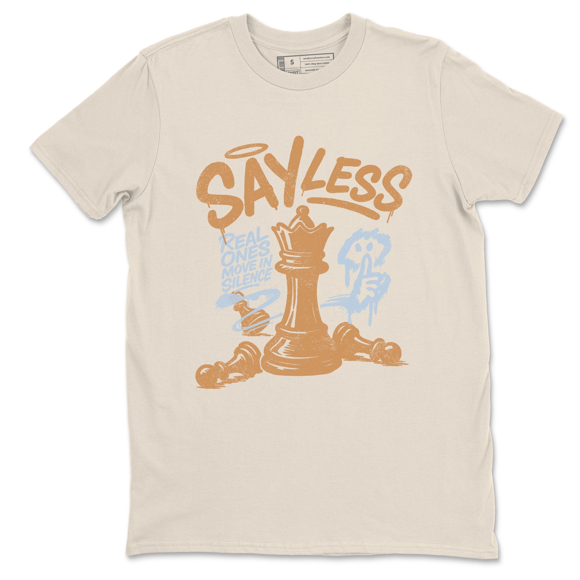 Sneaker match tees – Sneaker Tees To Match Air Jordan 3 Champagne and Oysters Shoes – Say Less Tee Natural 2