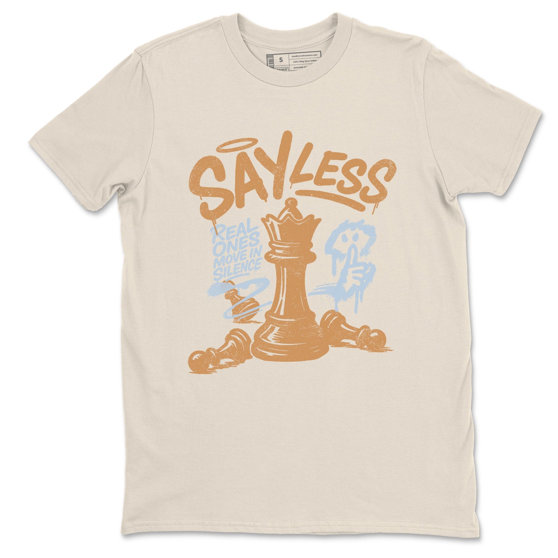 Sneaker match tees – Sneaker Tees To Match Air Jordan 3 Champagne and Oysters Shoes – Say Less Tee Natural 2