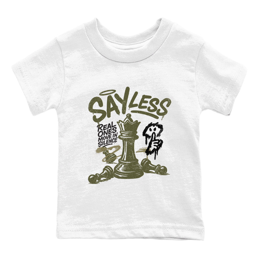 Sneaker Threads – Sneaker Threads To Match Air Jordan 3 Family Affair Shoes – Say Less Kids T-Shirt White 2