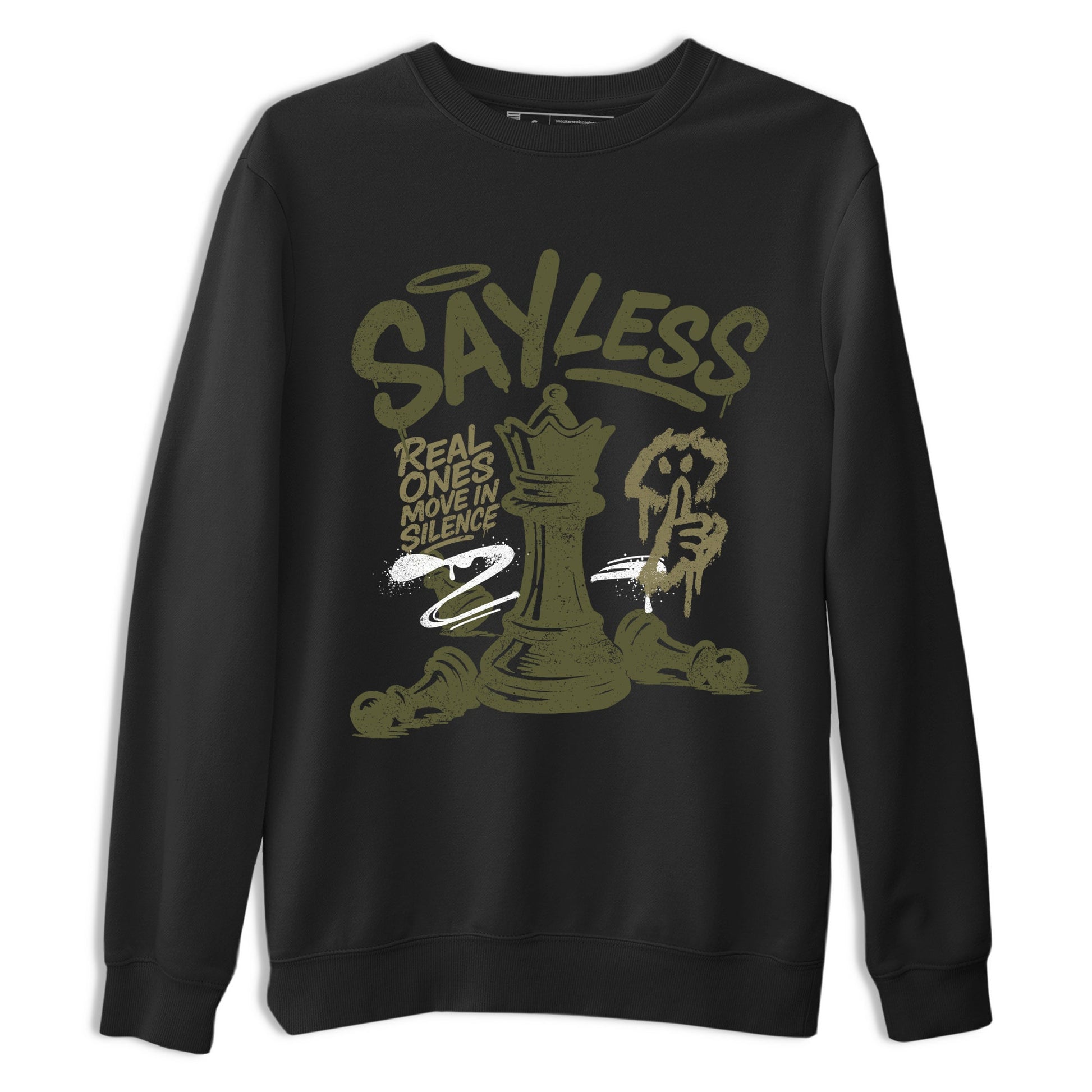 Sneaker Threads – Sneaker Threads To Match Air Jordan 3 Family Affair Shoes – Say Less Tee Black 2