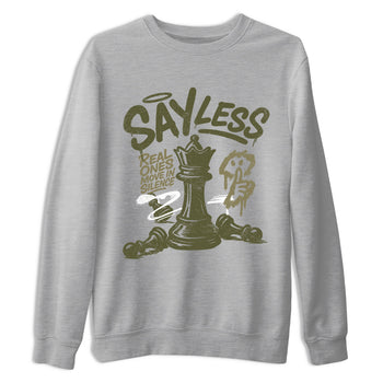 Sneaker Threads – Sneaker Threads To Match Air Jordan 3 Family Affair Shoes – Say Less Tee Heather Grey 2
