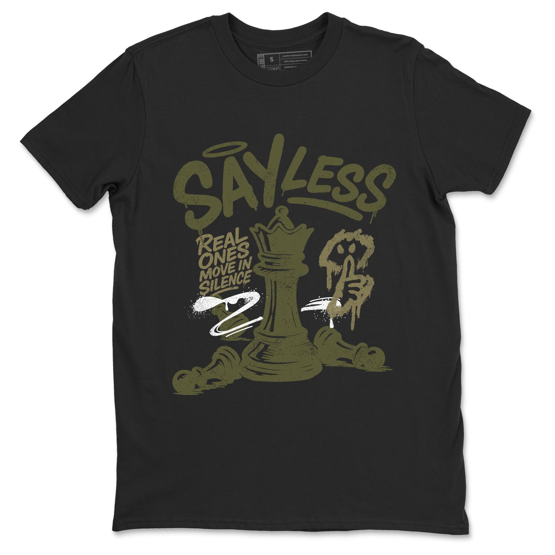 Sneaker Threads – Sneaker Threads To Match Air Jordan 3 Family Affair Shoes – Say Less Tee Black 2