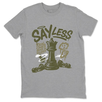 Sneaker Threads – Sneaker Threads To Match Air Jordan 3 Family Affair Shoes – Say Less Tee Heather Grey 2