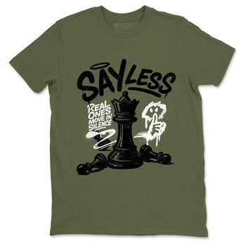 Sneaker Threads – Sneaker Threads To Match Air Jordan 3 Family Affair Shoes – Say Less Tee Military Green 2