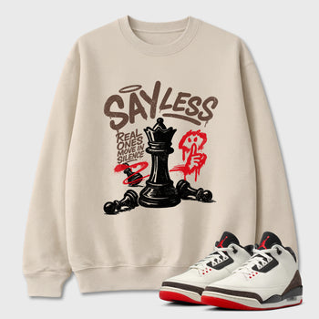 Sneaker match tees – Sneaker Tees To Match Air Jordan 3 World's Best Dad Shoes – Say Less Tee Natural 1