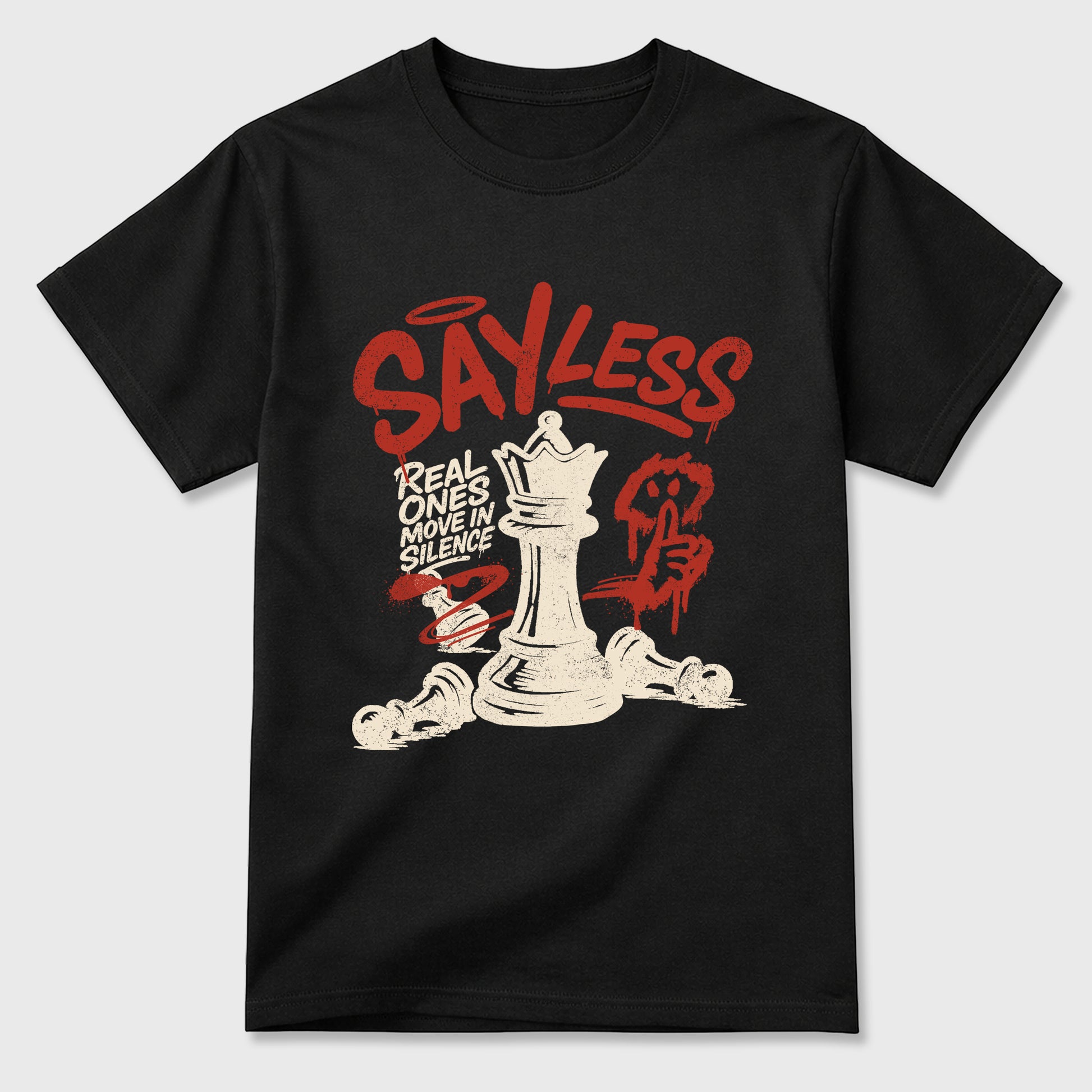 Perfect Sneakerhead Fashion Outfits – Sneaker Tees To Match Air Jordan 4 Brick After Brick Shoes – Say Less Graphic Tee Black 2