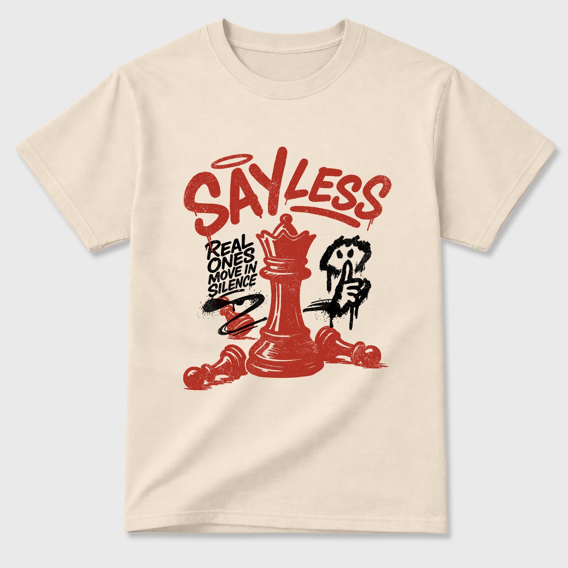 Perfect Sneakerhead Fashion Outfits – Sneaker Tees To Match Air Jordan 4 Brick After Brick Shoes – Say Less Graphic Tee Natural 2