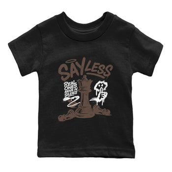 Sneaker match tees – Sneaker Tees To Match Air Jordan 4 Cave Stone Shoes – Say Less Kids T-Shirt Black 2