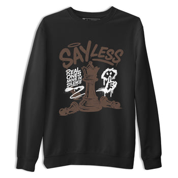 Sneaker match tees – Sneaker Tees To Match Air Jordan 4 Cave Stone Shoes – Say Less Tee Black 2