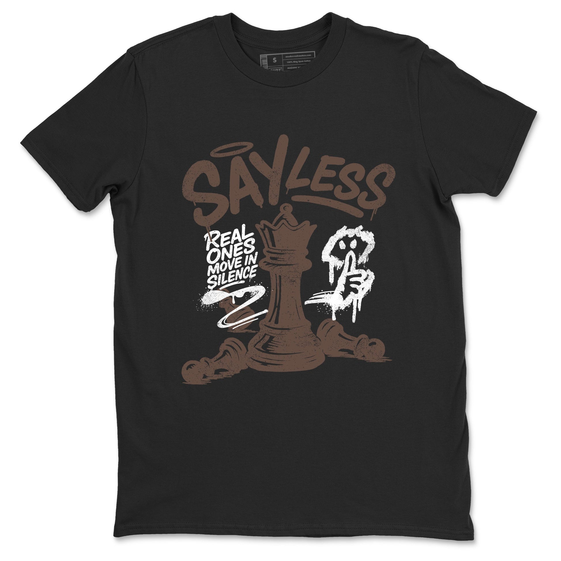 Sneaker match tees – Sneaker Tees To Match Air Jordan 4 Cave Stone Shoes – Say Less Tee Black 2