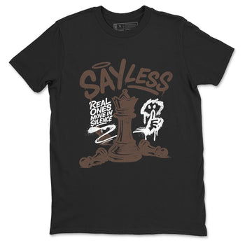Sneaker match tees – Sneaker Tees To Match Air Jordan 4 Cave Stone Shoes – Say Less Tee Black 2