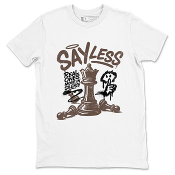 Sneaker match tees – Sneaker Tees To Match Air Jordan 4 Cave Stone Shoes – Say Less Tee White 2