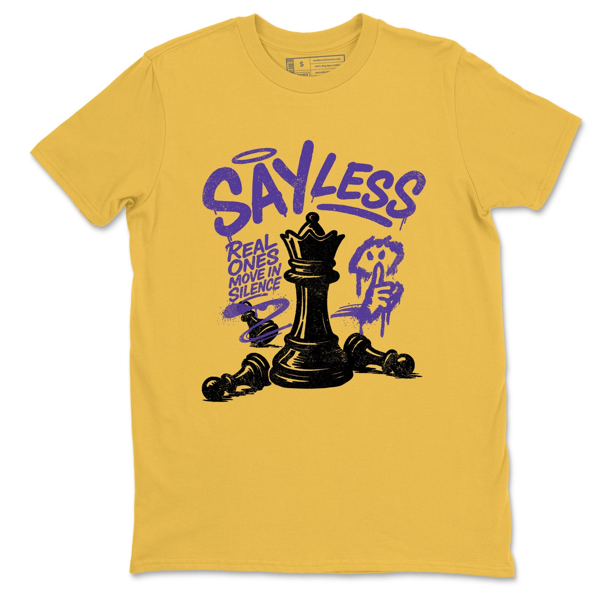 Sneaker match tees – Sneaker Tees To Match Air Jordan 4 Lakeshow Shoes – Say Less Tee Daisy 1