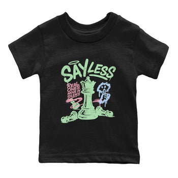 Best Sneakerfits graphic tee – Perfect Valentine's Day outfits to match Air Jordan 4 Valentines Day Kids – Say Less Kids T-Shirt Black 2