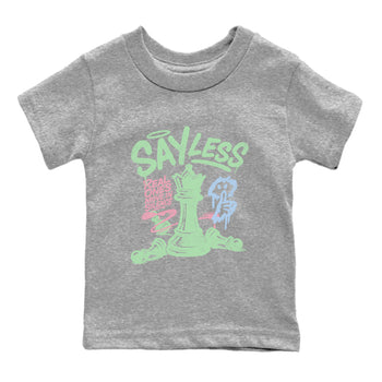 Best Sneakerfits graphic tee – Perfect Valentine's Day outfits to match Air Jordan 4 Valentines Day Kids – Say Less Kids T-Shirt Heather Grey 2