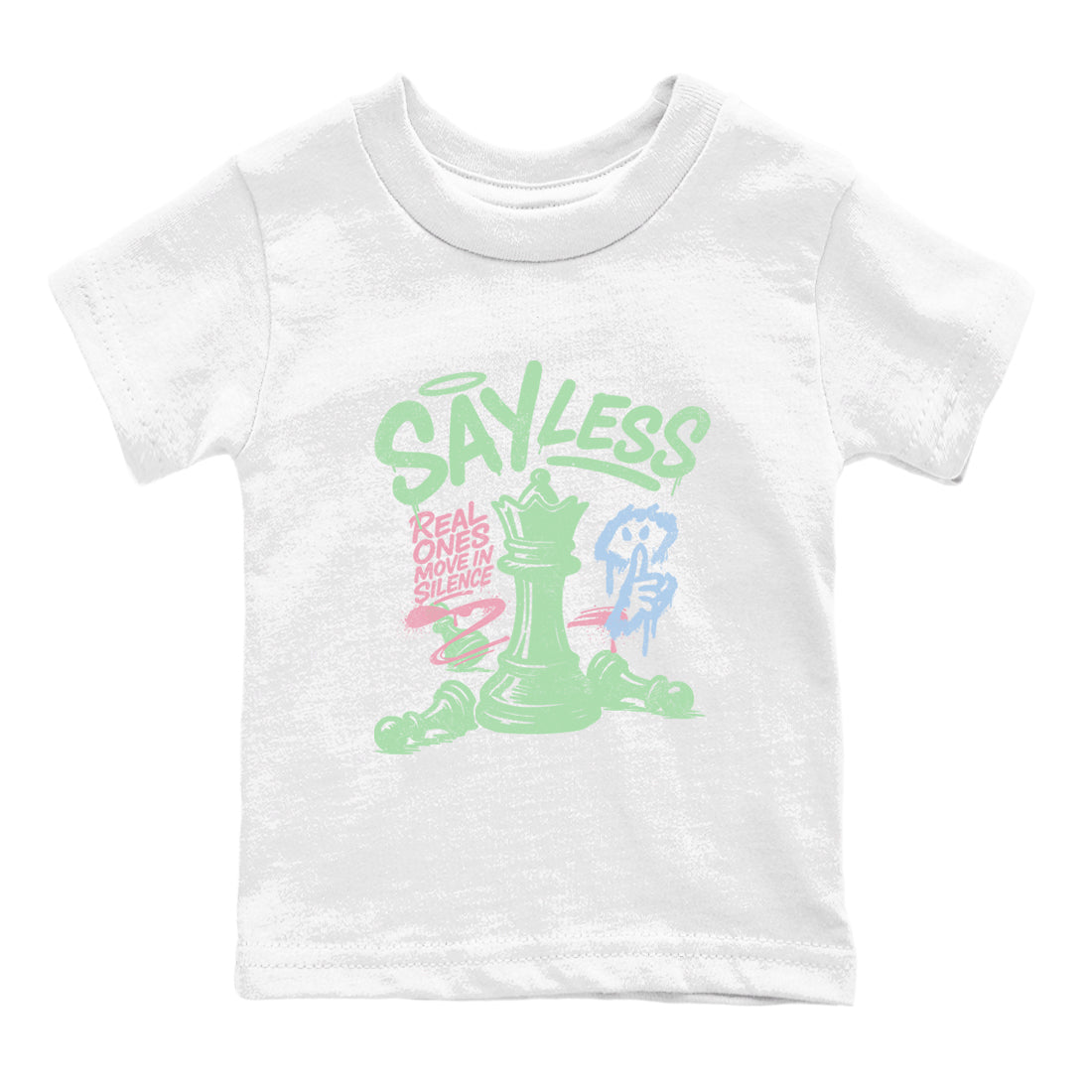 Best Sneakerfits graphic tee – Perfect Valentine's Day outfits to match Air Jordan 4 Valentines Day Kids – Say Less Kids T-Shirt White 2