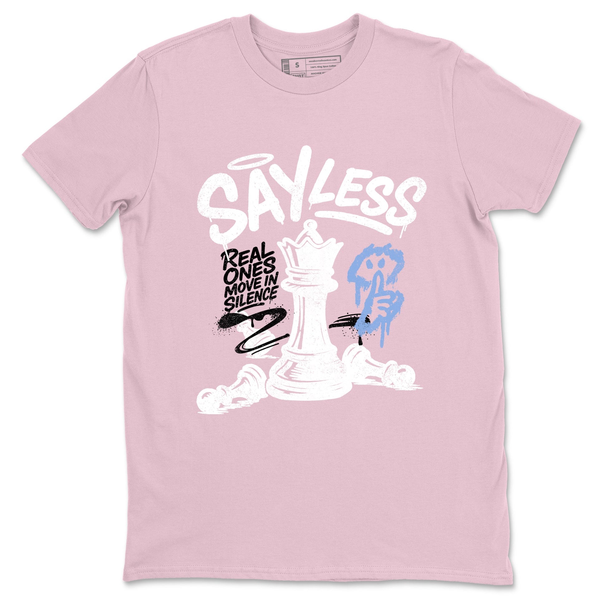 Sneaker match tees – Sneaker Tees To Match Air Jordan 5 Medium Soft Pink Shoes – Say Less Tee Pink 2
