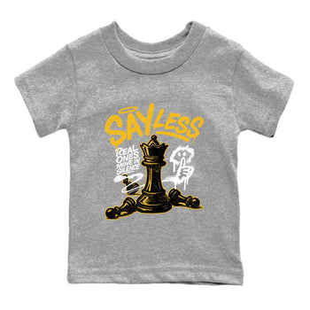 Sneaker match tees – Sneaker Tees To Match Air Jordan 5 Tokyo Shoes – Say Less Kids T-Shirt Heather Grey 2