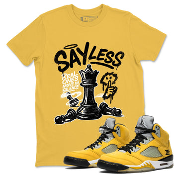 Sneaker match tees – Sneaker Tees To Match Air Jordan 5 Tokyo Shoes – Say Less Tee Daisy 1