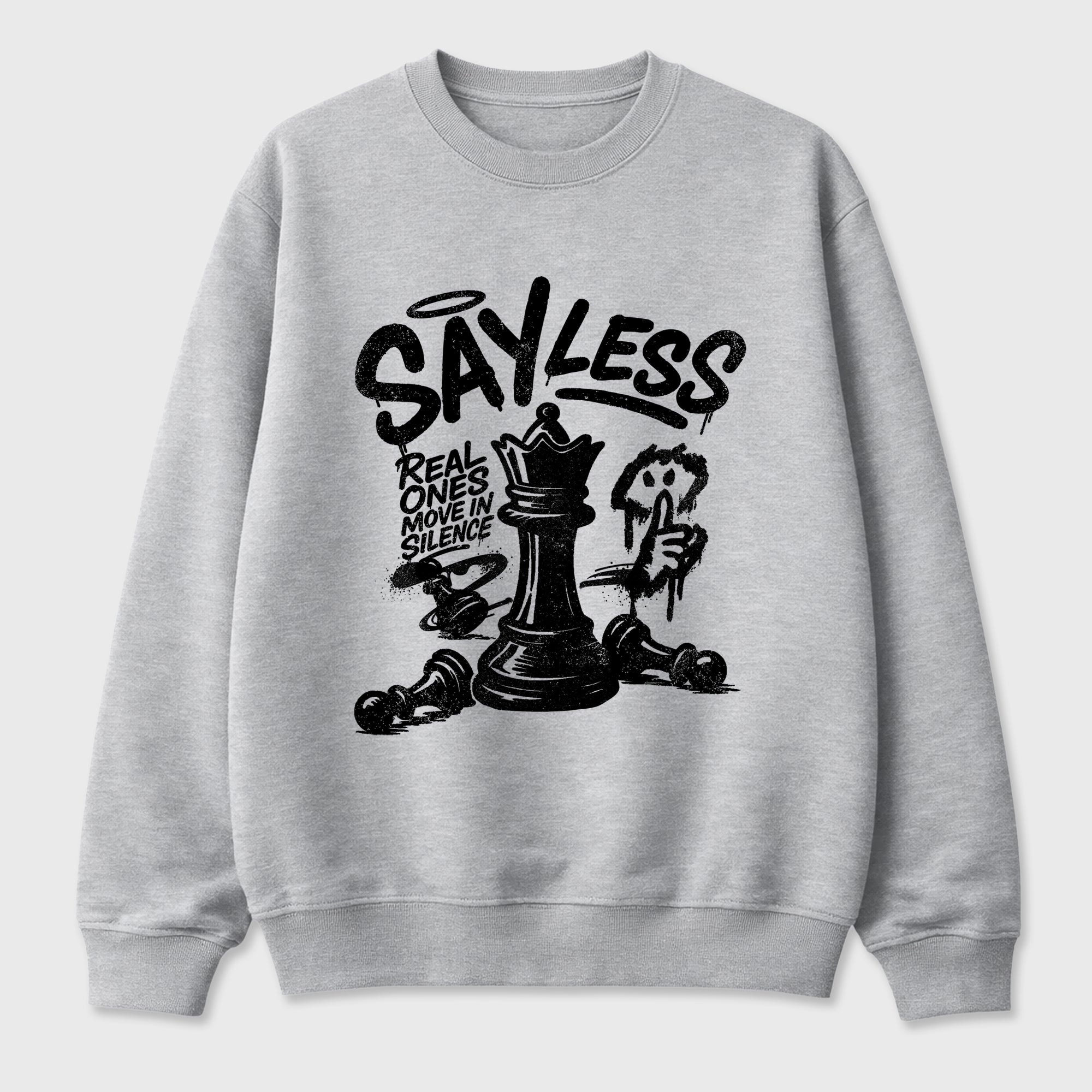 Sneaker match tees – Sneaker Tees To Match Air Jordan 6 Cap and Gown Shoes – Say Less Tee Heather Grey 2