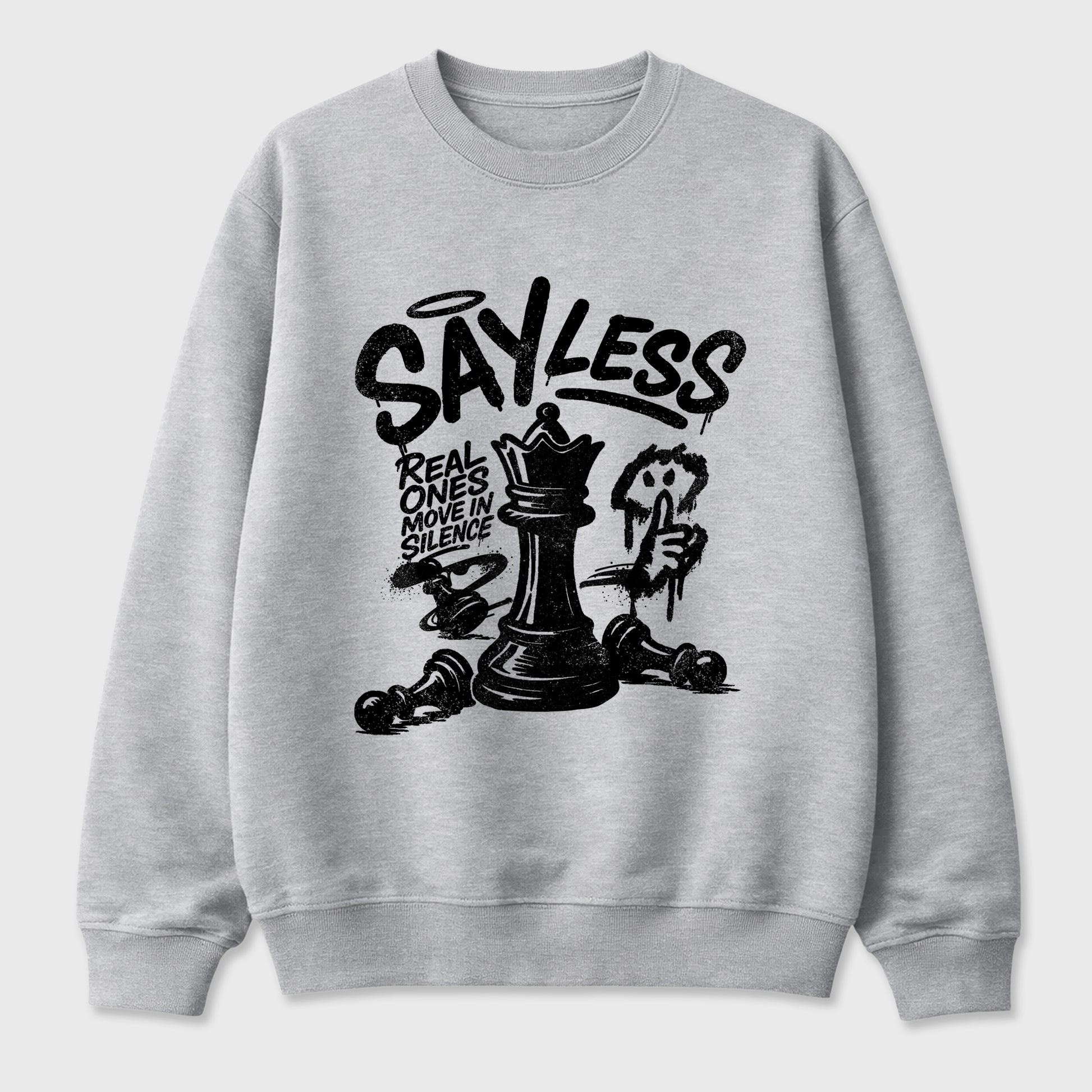 Sneaker match tees – Sneaker Tees To Match Air Jordan 6 Cap and Gown Shoes – Say Less Tee Heather Grey 2