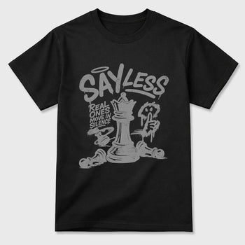 Sneaker match tees – Sneaker Tees To Match Air Jordan 6 Cap and Gown Shoes – Say Less Tee Black 2