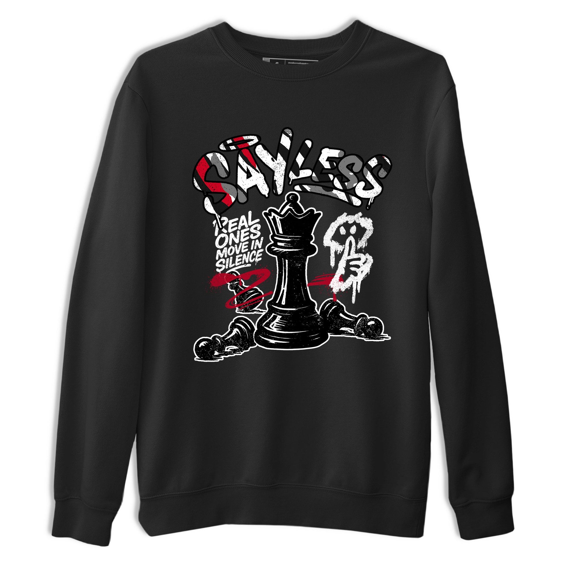 Sneaker match tees – Sneaker Tees To Match Air Jordan 8 Bunny Shoes Air Jordan 8 Bunny White and True Red – Say Less Tee Black 2