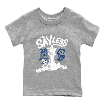 Sneaker match tees – Sneaker Tees To Match Air Jordan 9 Flint Grey Shoes – Say Less Kids T-Shirt Heather Grey 2