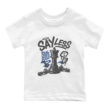 Sneaker match tees – Sneaker Tees To Match Air Jordan 9 Flint Grey Shoes – Say Less Kids T-Shirt White 2