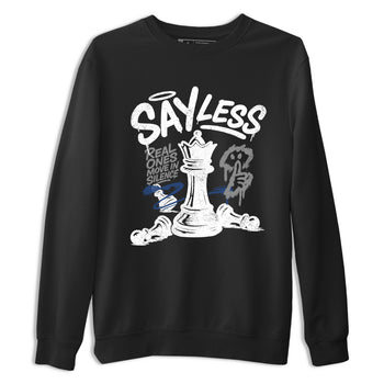 Sneaker match tees – Sneaker Tees To Match Air Jordan 9 Flint Grey Shoes – Say Less Tee Black 2