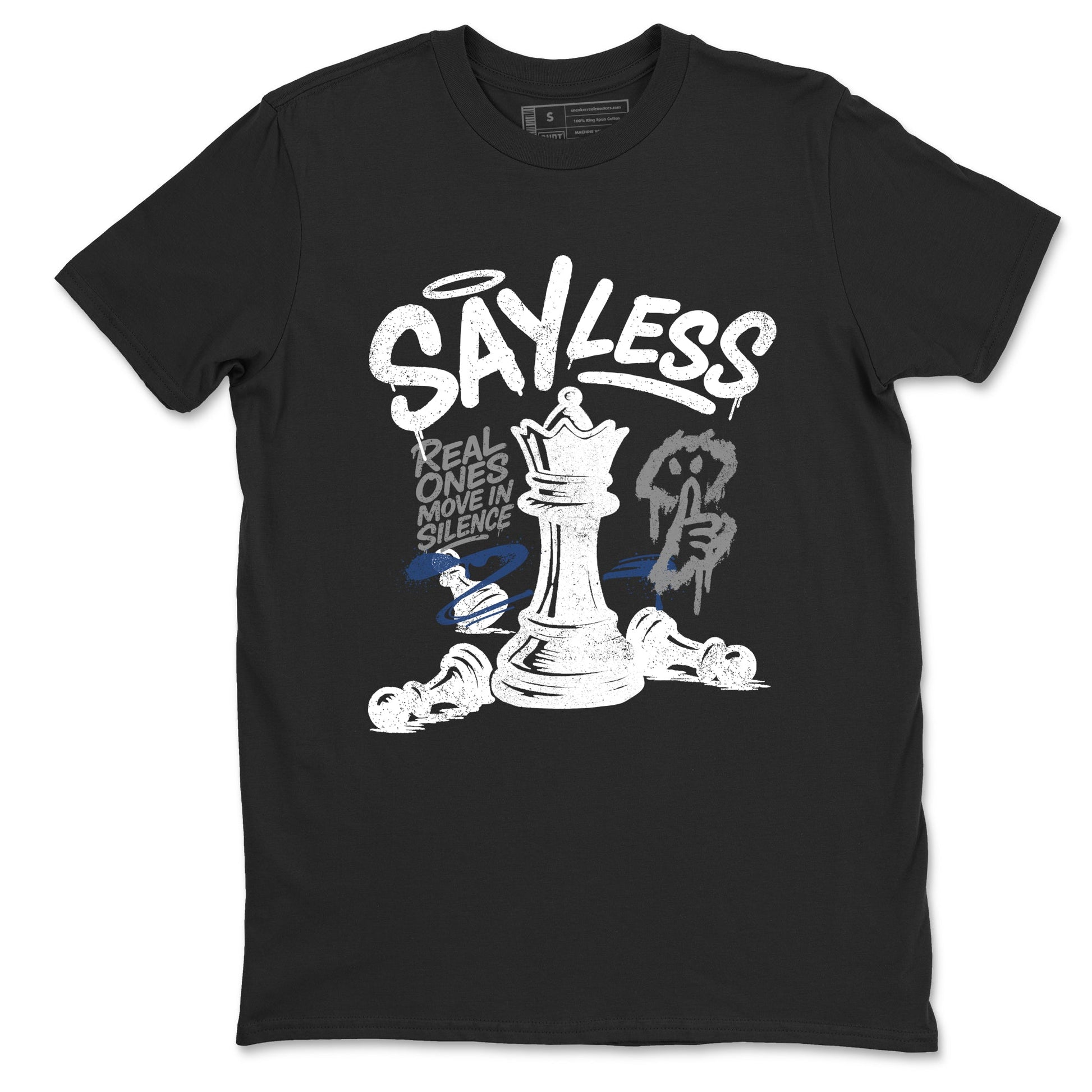 Sneaker match tees – Sneaker Tees To Match Air Jordan 9 Flint Grey Shoes – Say Less Tee Black 2