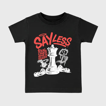 Sneaker match tees – Sneaker Tees To Match Air Max 90 Infrared Shoes – Say Less Kids T-Shirt Black 2