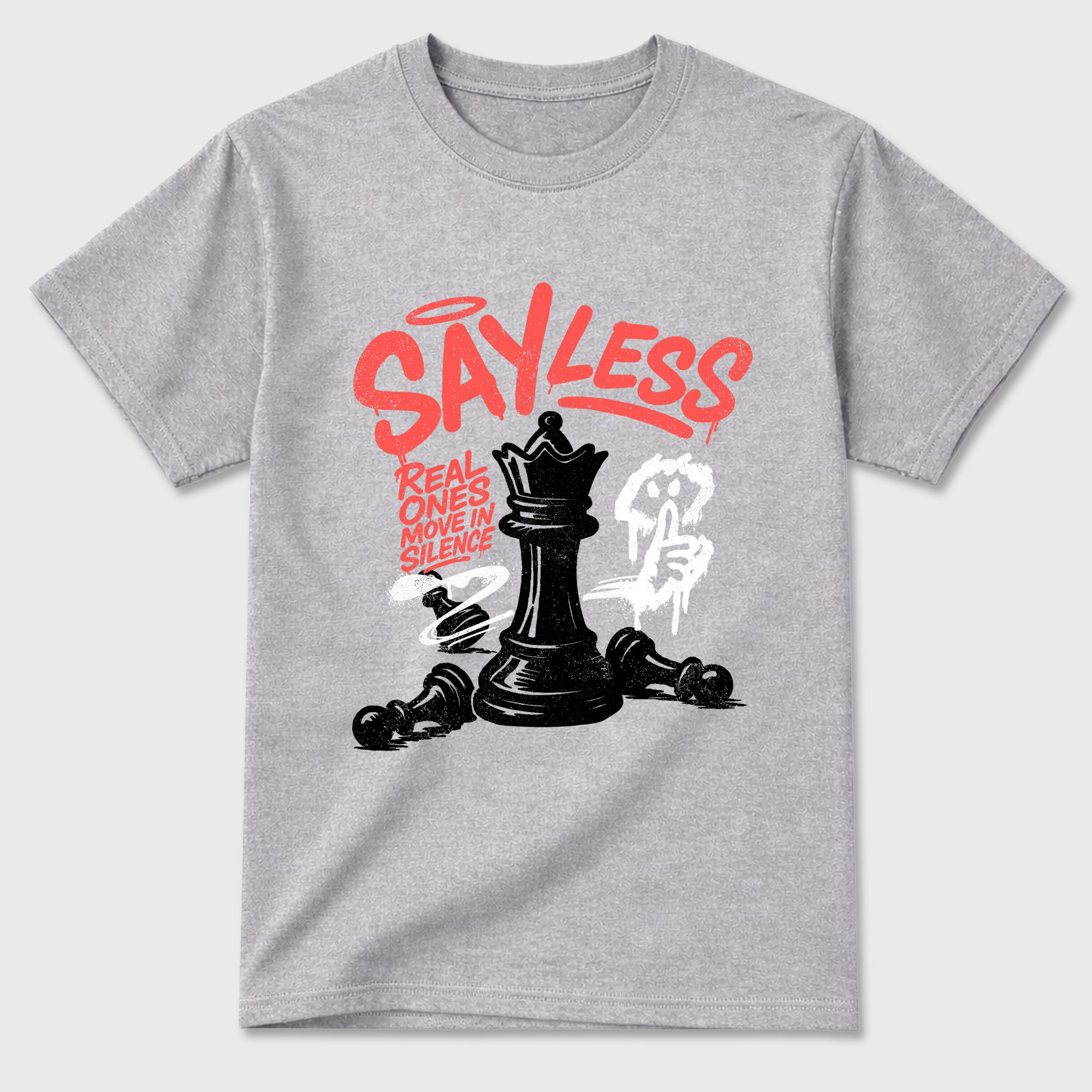 Sneaker match tees – Sneaker Tees To Match Air Max 90 Infrared Shoes – Say Less Tee Heather Grey 2